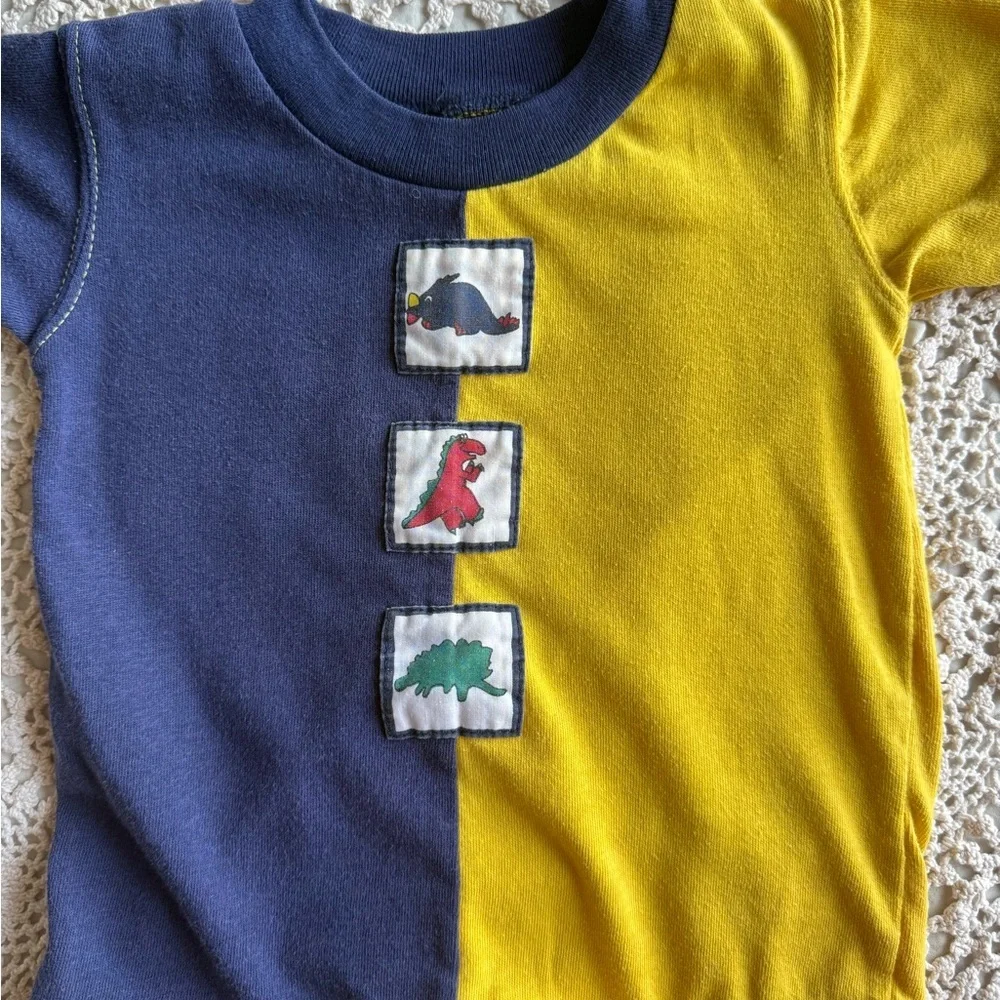 Vintage Wee Works Dinosaur Romper